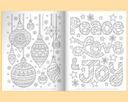 Notebook Doodles Christmas Customized