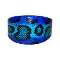 Load image into Gallery viewer, Electric/Turquoise Blue & Black 3 Wide Style Collar

