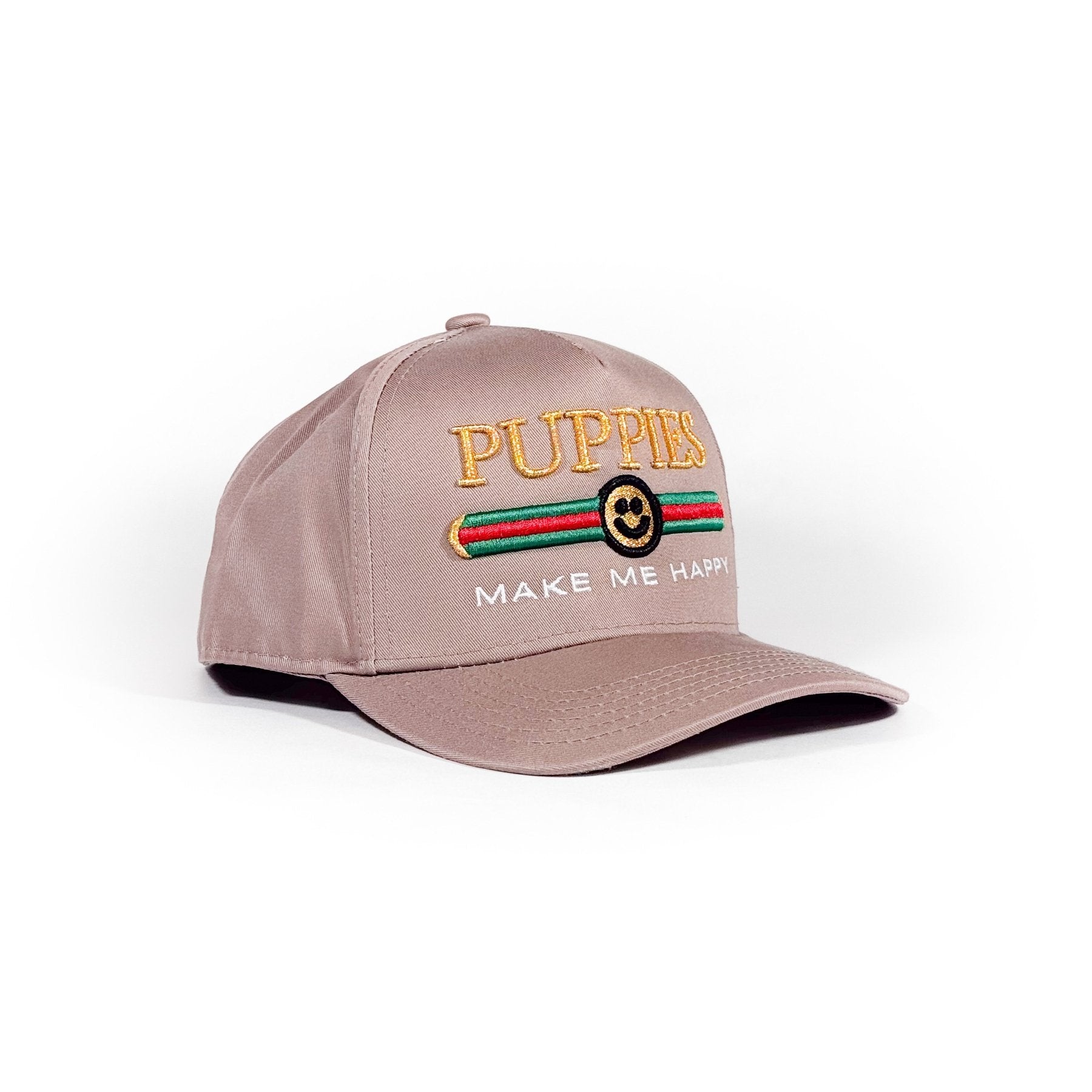 Pup Lux | 5 Panel Hat | Khaki