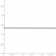 1.2mm Sterling Silver, Diamond Cut Solid Snake Chain Necklace