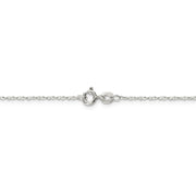 0.5mm, Sterling Silver, Twisted Serpentine Chain, 20 inch