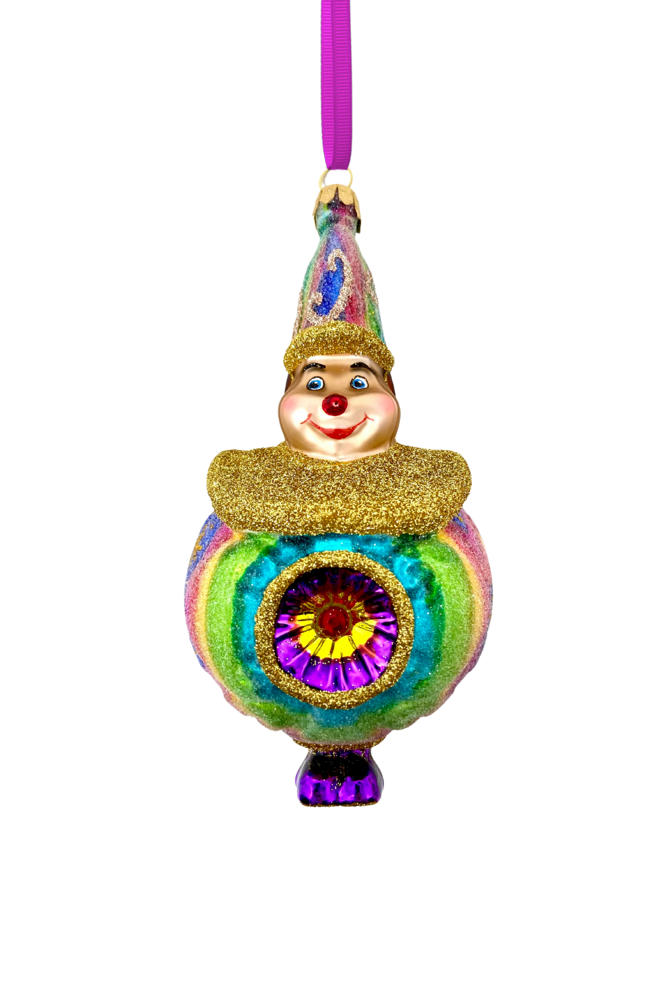 Candy Dandy Pastel Glass Ornament - Southlake Paws