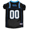 Load image into Gallery viewer, NFL Carolina Panthers Striped Mesh Dog Jersey
