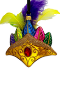 Load image into Gallery viewer, Showgirl Crown Polish Glass Ornament - Southlake Paws
