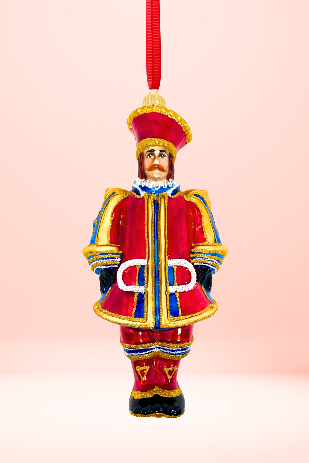 Carretto King Glass Christmas Ornament - Southlake Paws