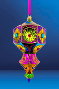 Load image into Gallery viewer, Carretto Prisma Glass Christmas Ornament - Southlake Paws
