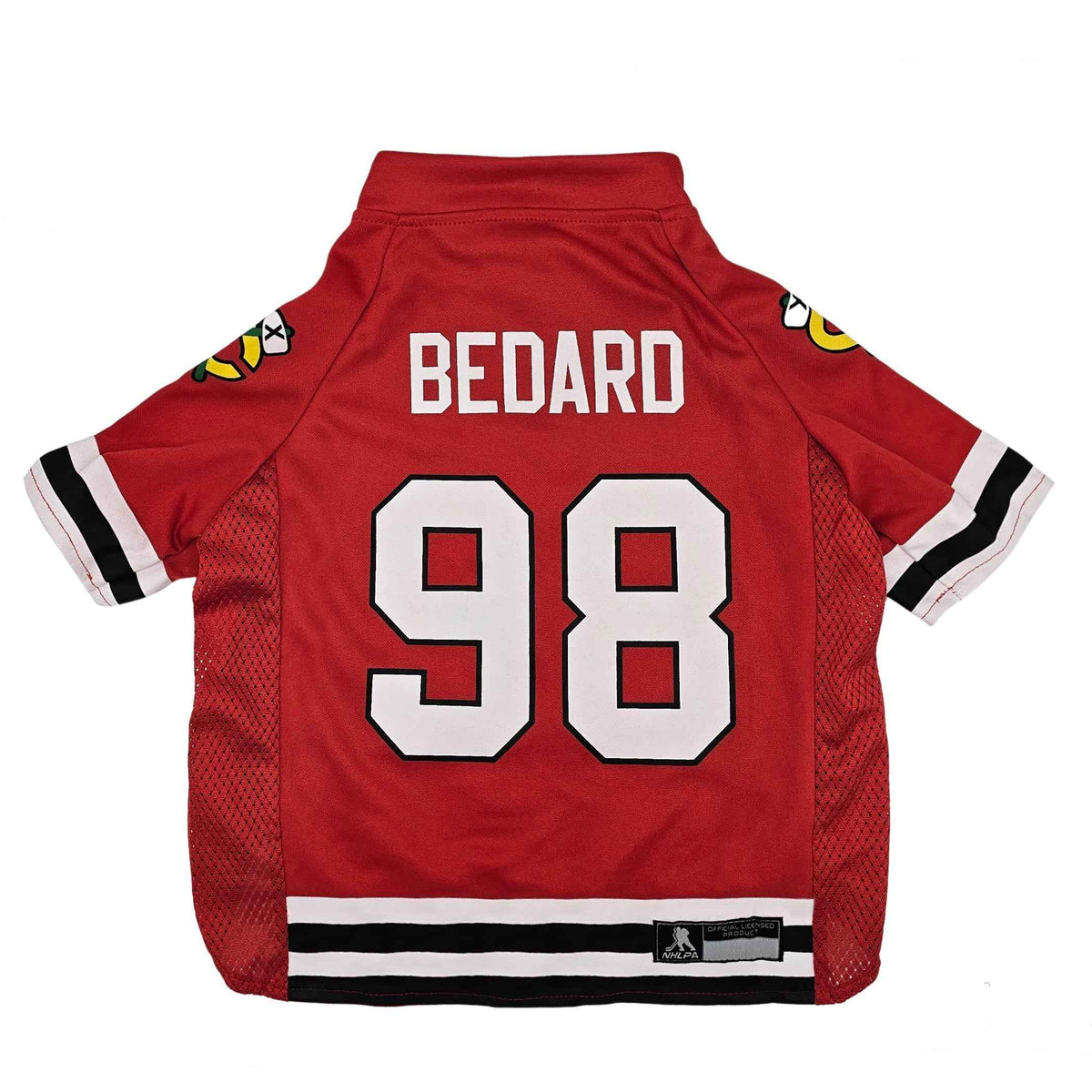 NHL Chicago Blackhawks Connor Bedard Mesh Dog Jersey