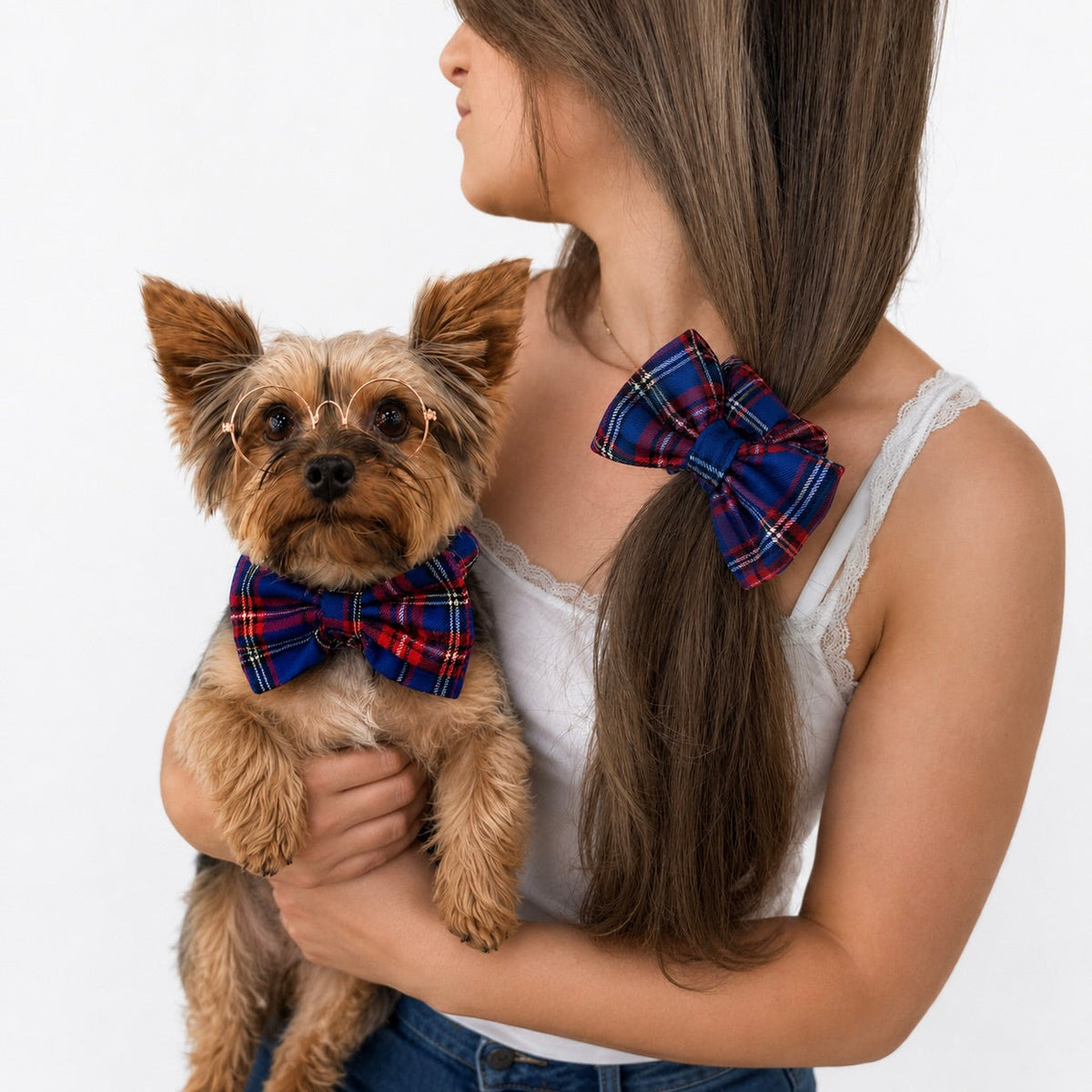 "Bunchie" Bow Scrunchie Collar