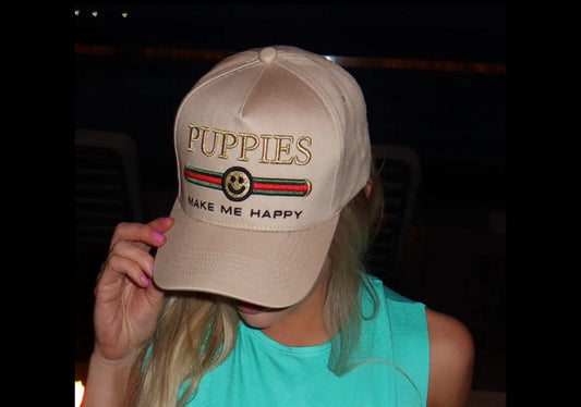 Pup Lux | 5 Panel Snapback | Tan