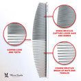 Load image into Gallery viewer, Crescent Detail Comb
