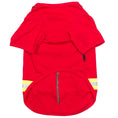 Load image into Gallery viewer, Parisian Pet 'Fire-Barker' Halloween Costume for Dogs & Cats – Firefighter Dog Costume, Pet Halloween Outfit, Red and Yellow
