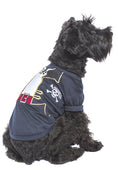 Load image into Gallery viewer, Parisian Pet 'Captain Spawrrow' Halloween Costume for Dogs & Cats – Fun Pirate Dog Costume, Pet Halloween Outfit, Red and Navy
