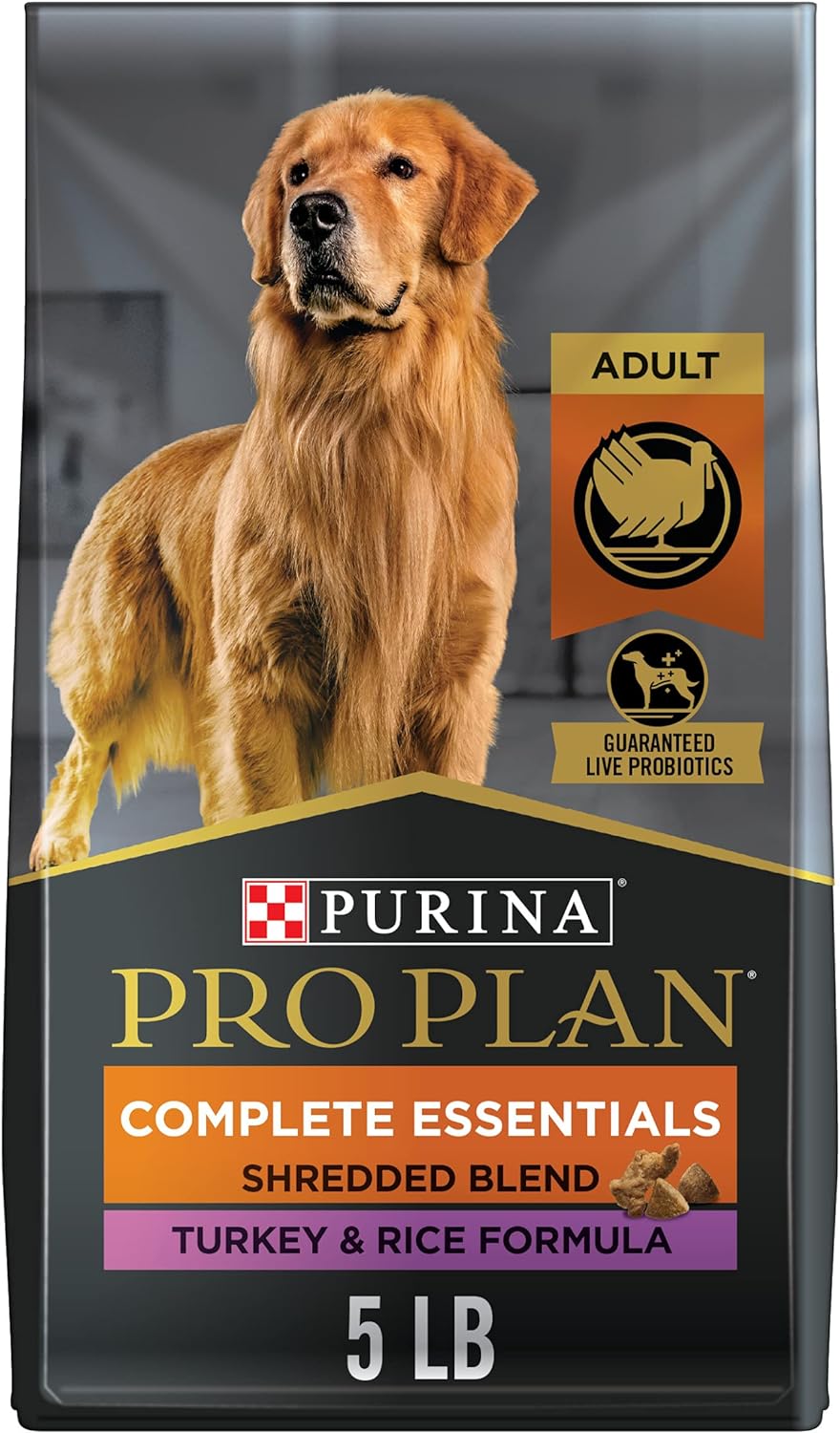 Pro Plan Adult Complete Essentials Turkey & Rice Probiotic Dry Dog Food 