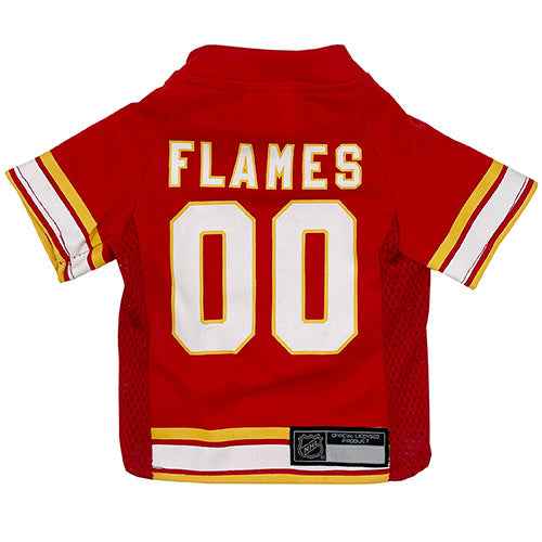 NHL Calgary Flames Mesh Dog Jersey