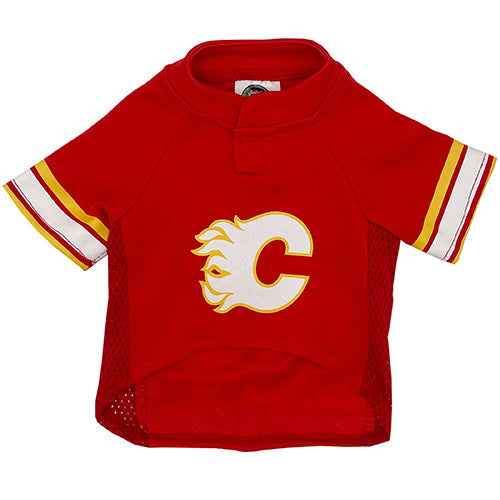 NHL Calgary Flames Mesh Dog Jersey