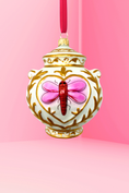 Load image into Gallery viewer, Chateau Rose Dragonfly Jar Ornament
