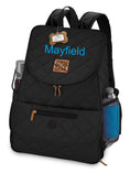 Load image into Gallery viewer, Personalized Weekender Backpack Black
