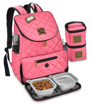 Personalized Weekender Backpack Pink