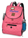 Load image into Gallery viewer, Personalized Weekender Backpack Pink

