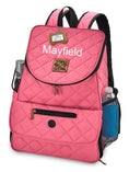 Load image into Gallery viewer, Personalized Weekender Backpack Pink
