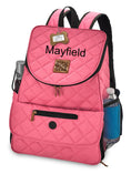 Load image into Gallery viewer, Personalized Weekender Backpack Pink

