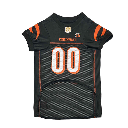 NFL Cincinnati Bengals Striped Mesh Dog Jersey