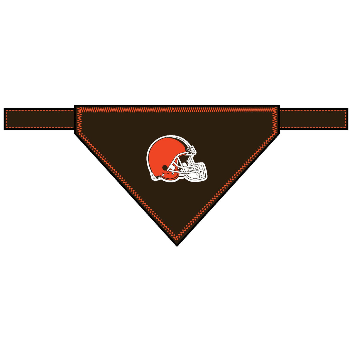 Cleveland Browns Tie-Around Dog Bandana