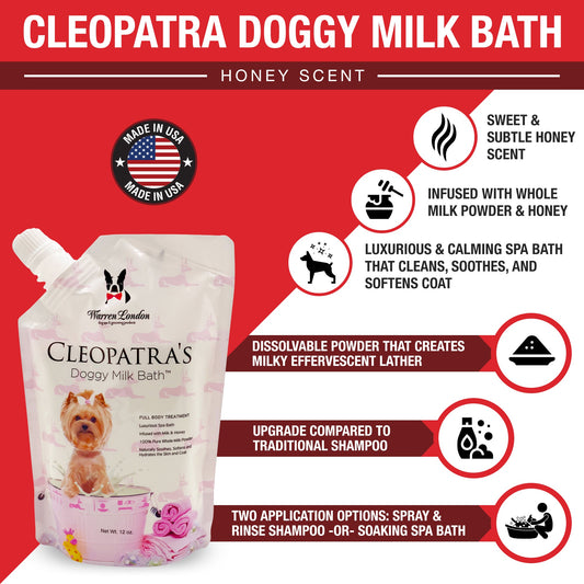 Cleopatra's Doggy Milk Bath - Southlake Paws