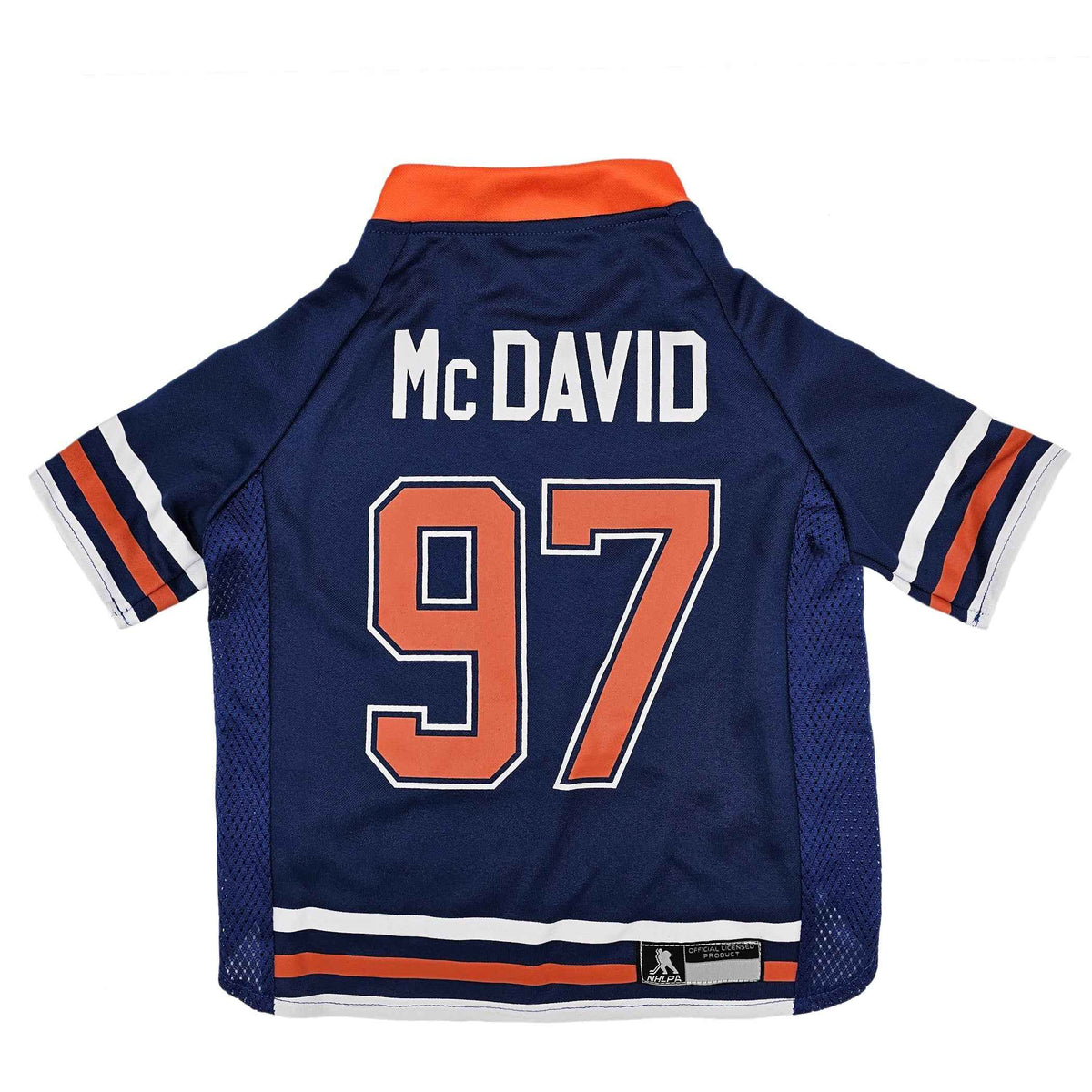 NHL Edmonton Oilers Connor McDavid Mesh Dog Jersey