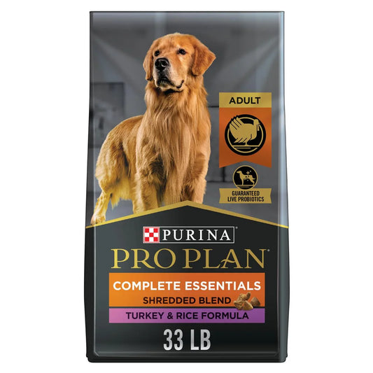 Pro Plan Adult Complete Essentials Turkey & Rice Probiotic Dry Dog Food 