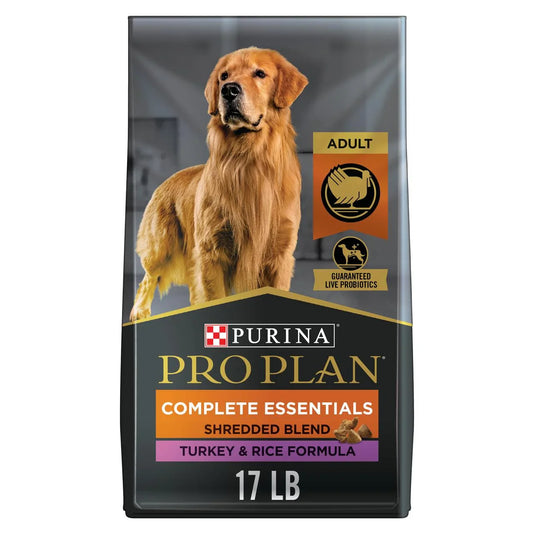 Pro Plan Adult Complete Essentials Turkey & Rice Probiotic Dry Dog Food 