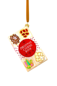 Load image into Gallery viewer, Christmas Cookie Book Glass Ornament - Southlake Paws
