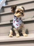 Load image into Gallery viewer, Red Crab Dog Bandana
