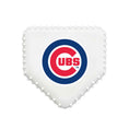 Load image into Gallery viewer, Chicago Cubs Hard Nylon Homeplate Chew Toy
