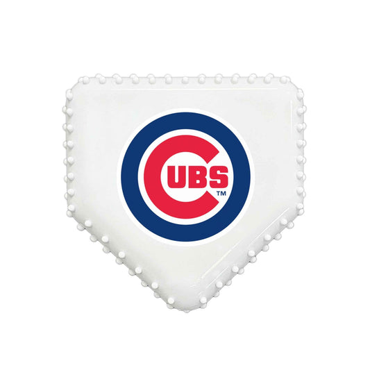 Chicago Cubs Hard Nylon Homeplate Chew Toy
