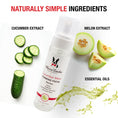 Load image into Gallery viewer, Cucumber Melon Foaming Facial For Dogs 
