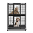 Load image into Gallery viewer, 31" Two-Tier Dog Crate 46A
