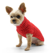 Cable Turtleneck Sweater