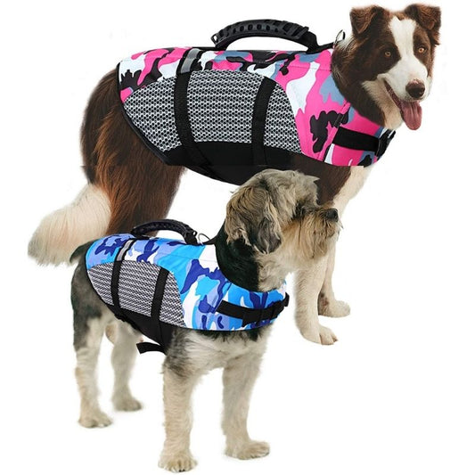 Camo Dog Life Jacket - Southlake Paws