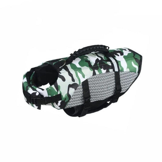 Camo Dog Life Jacket - Southlake Paws