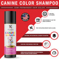 Load image into Gallery viewer, Canine Color Semi Perm Coat Color Shampoo for Dogs
