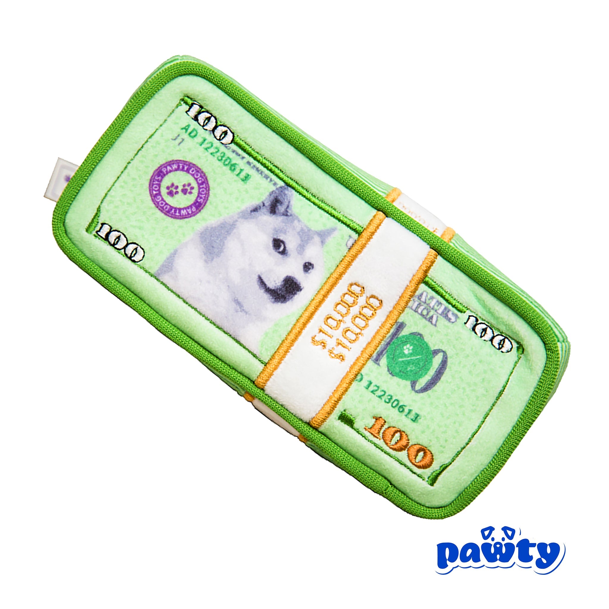 CASH IS KING PLUSH DOG TOY - Southlake Paws