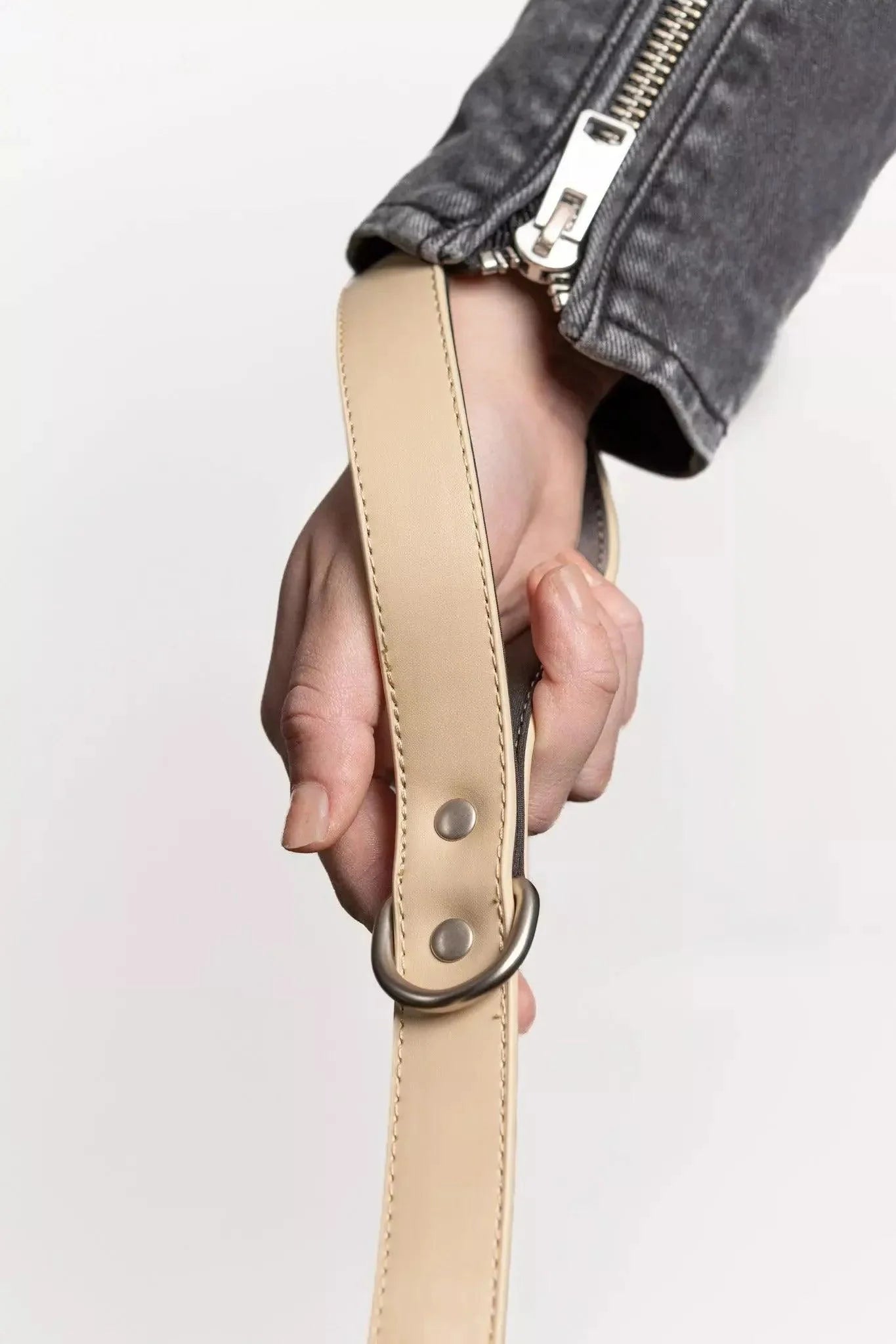 Champagne Fizz Vegan Leather Dog Leash - Southlake Paws