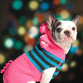 Load image into Gallery viewer, Pink Piggy Hoodie Dog Sweater
