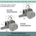Load image into Gallery viewer, Mr. Peanut's Gold Series Standard Size Airline Compliant Expandable Pet Carrier - Southlake Paws
