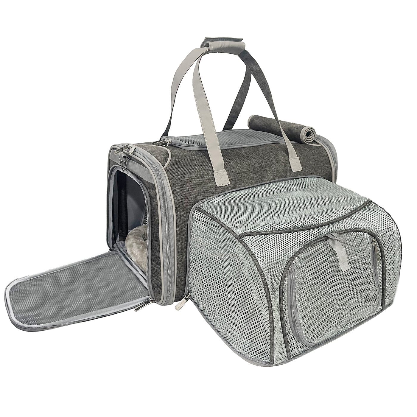 Mr. Peanut's Gold Series Big Apple XL Size Airline Compliant Expandable Pet Carrier - Southlake Paws
