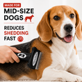 Load image into Gallery viewer, De-Shedding Dog Brush for Long Hair (>1")
