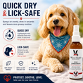 Load image into Gallery viewer, Southlake Paws Dog Sunscreen with Aloe Vera Moisturizer in a spray bottle, featuring a dog with a bandana and sunlit backgrou
