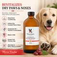 Load image into Gallery viewer, Southlake Paws Grapeseed Oil Paw and Nose Revitalizer in a 16 oz bottle, designed for nourishing dry paws and noses.
