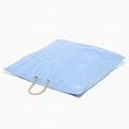 Load image into Gallery viewer, Light Blue Waxed Cotton Canvas Dog Bed
